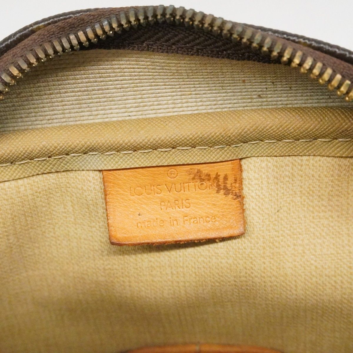 Louis Vuitton Handbag Monogram Deauville Brown — view 5