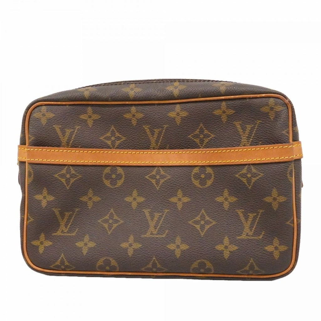 Louis Vuitton Clutch Monogram Compiegne 23 Brown