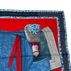 Hermes Carre 90 Selle D'apparat Marocaine Moroccan Ceremonial Saddle Scarf Silk — view 4