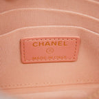 Chanel Wallet Quilted Lambskin Pink Champagne Gold — view 4