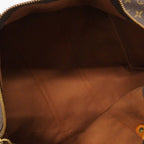 Louis Vuitton Boston Bag Monogram Keepall 50 Brown — view 4