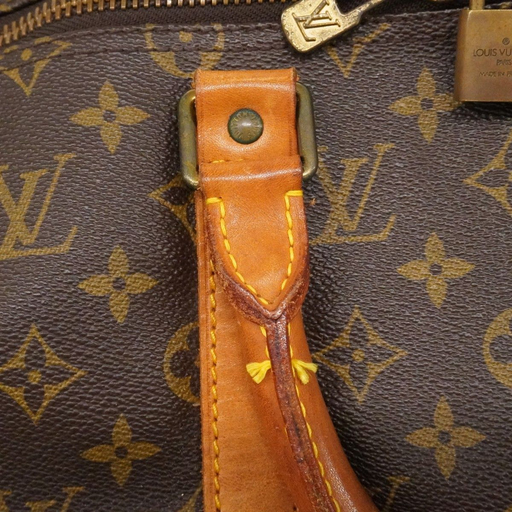 Louis Vuitton Boston Bag Monogram Keepall 50 Brown — view 9