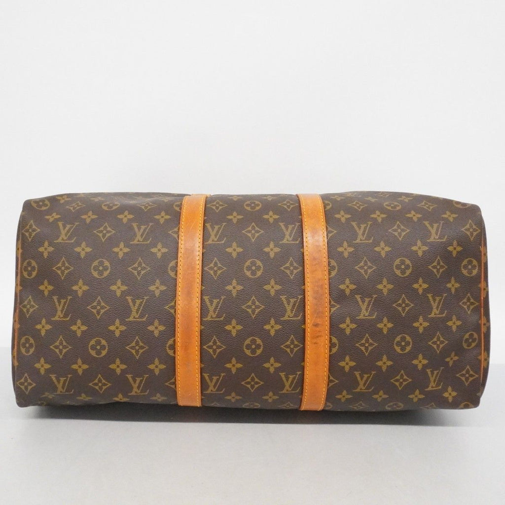 Louis Vuitton Boston Bag Monogram Keepall 50 Brown — view 3