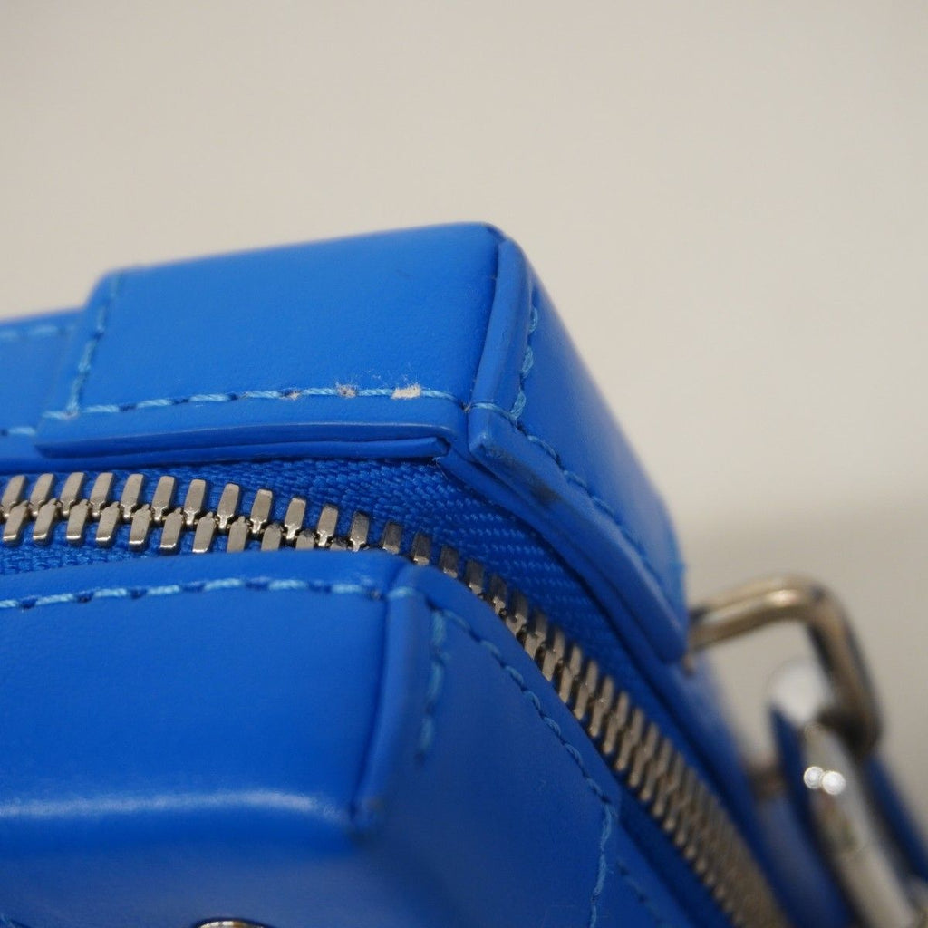 Louis Vuitton Shoulder Bag Monogram Clouds Soft Trunk Wallet Blue White — view 9