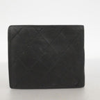 Chanel Billfold Bicolor Lambskin Black Gold Wallet — view 9