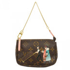 Louis Vuitton Pouch Monogram Porter Mini Pochette Brown