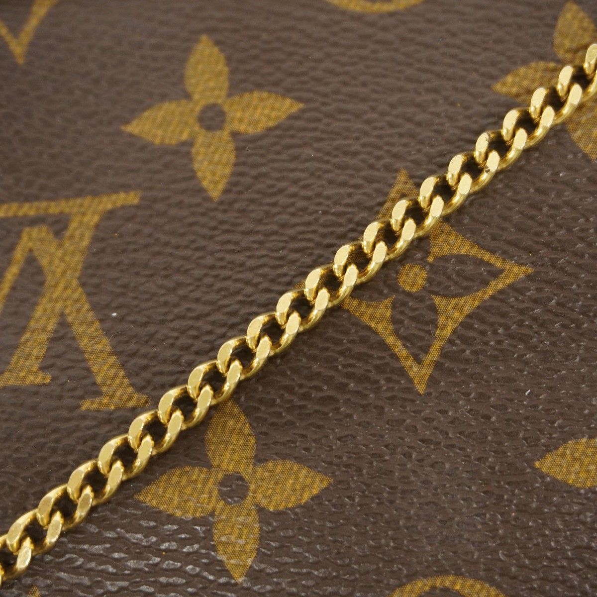 Louis Vuitton Pouch Monogram Porter Mini Pochette Brown — view 8