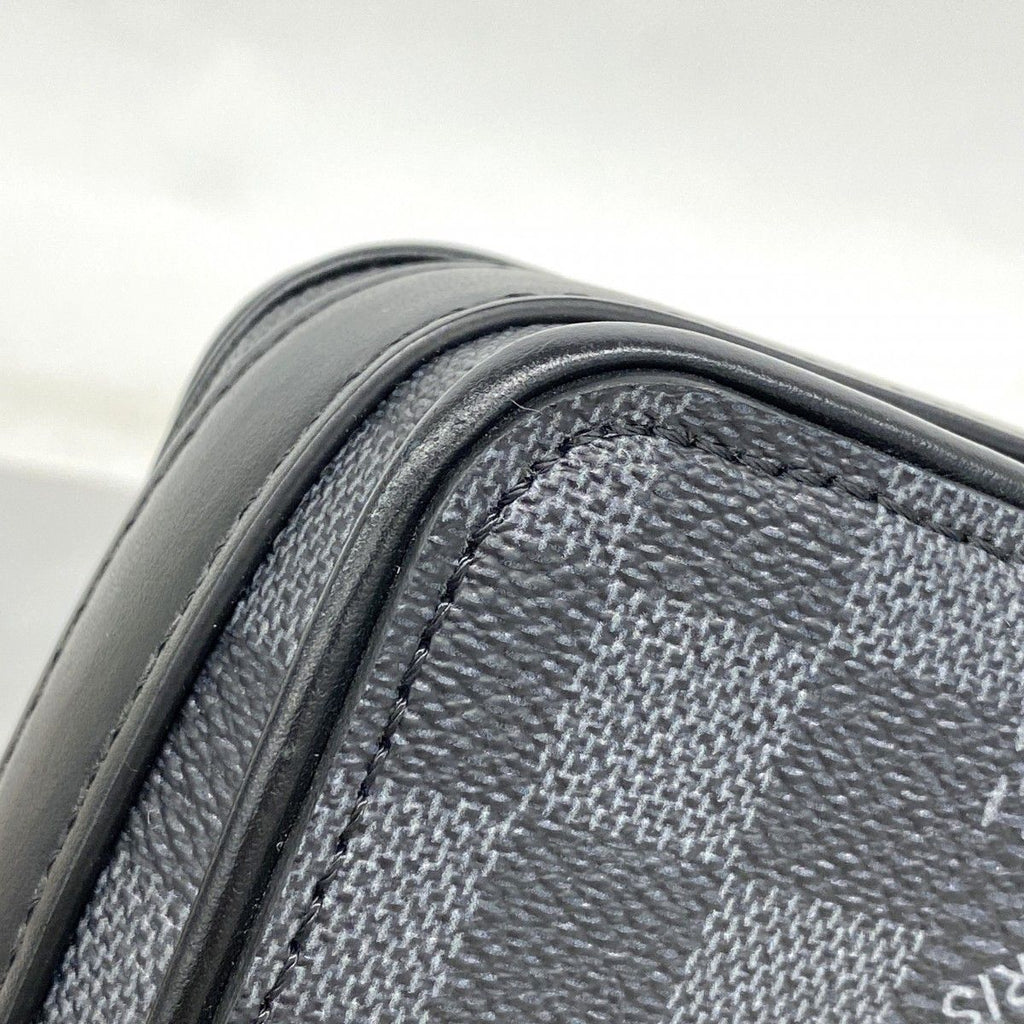 Louis Vuitton Shoulder Bag Damier Graphite Studio Messenger Black — view 6