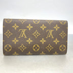 Louis Vuitton Trifold Wallet Monogram Portefeuille International Brown — view 9