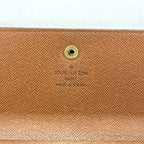 Louis Vuitton Trifold Wallet Monogram Portefeuille International Brown — view 4