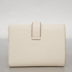 Hermes Trifold Wallet Bearn Combine Chevre Mysore Mushroom Gold — view 5