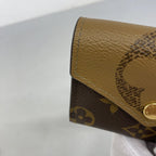 Louis Vuitton Trifold Wallet Monogram Reverse Portefeuille Zoe Brown — view 5