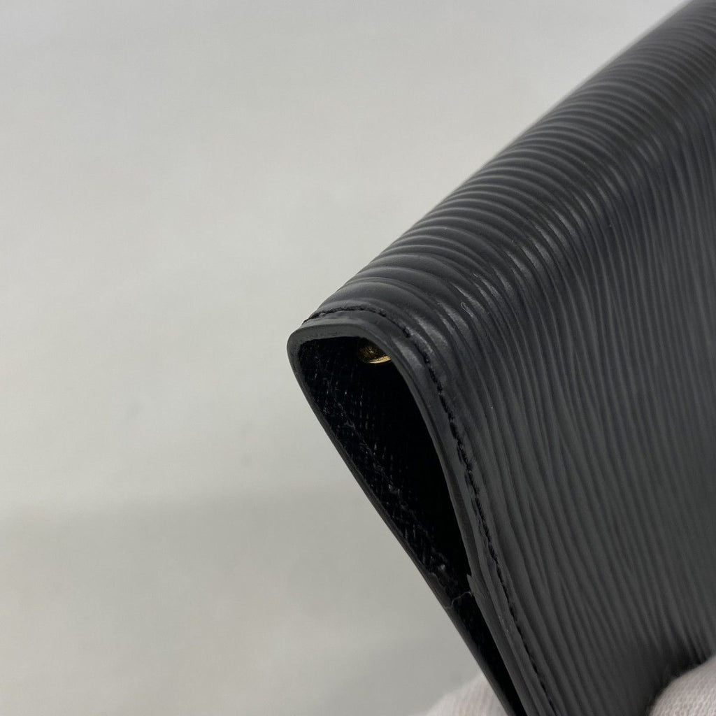 Louis Vuitton Notebook Cover Epi Agenda PM Noir — view 6