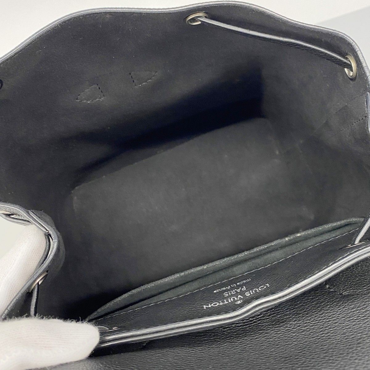 Louis Vuitton Backpack Taurillon Lockme Noir — view 4