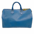 Louis Vuitton Handbag Epi Speedy 35 Toledo Blue