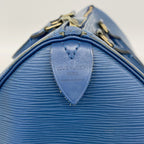 Louis Vuitton Handbag Epi Speedy 35 Toledo Blue — view 5