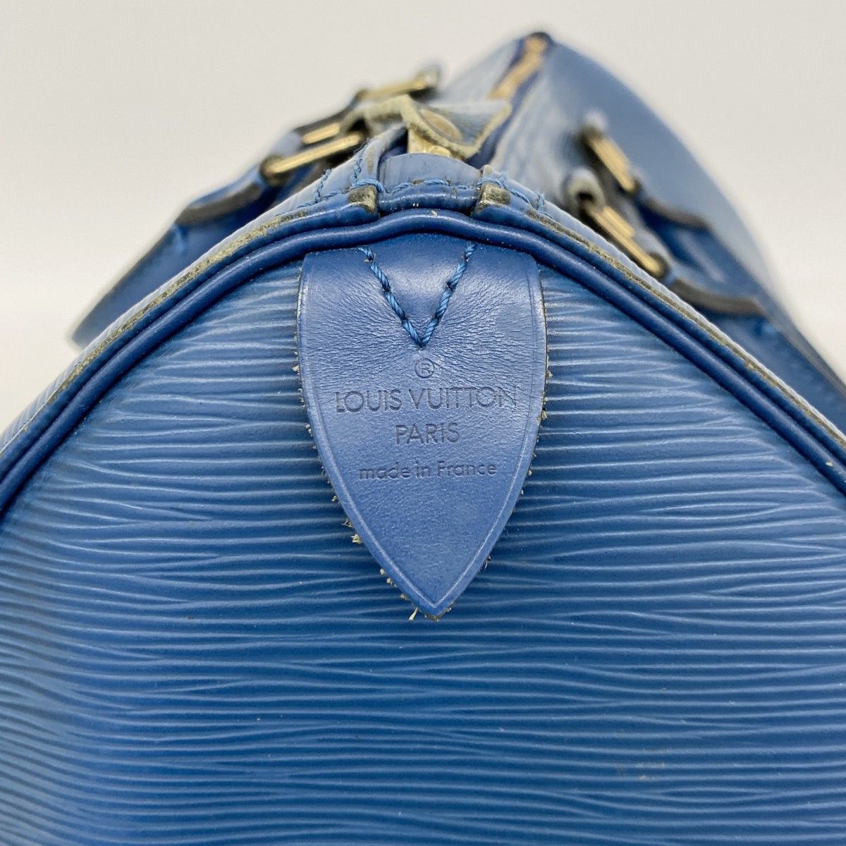 Louis Vuitton Handbag Epi Speedy 35 Toledo Blue — view 5