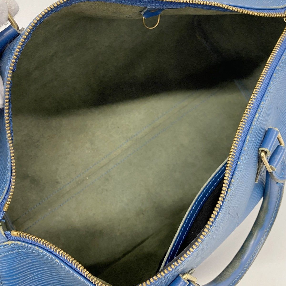 Louis Vuitton Handbag Epi Speedy 35 Toledo Blue — view 4