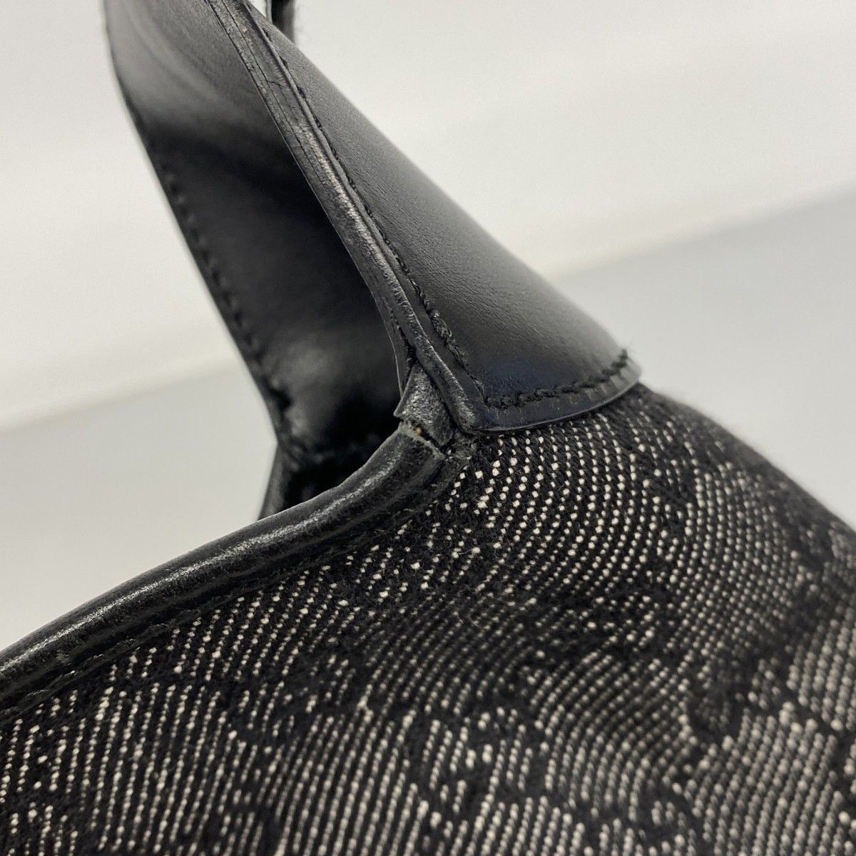 Gucci Handbag Jackie Denim Black Silver — view 7