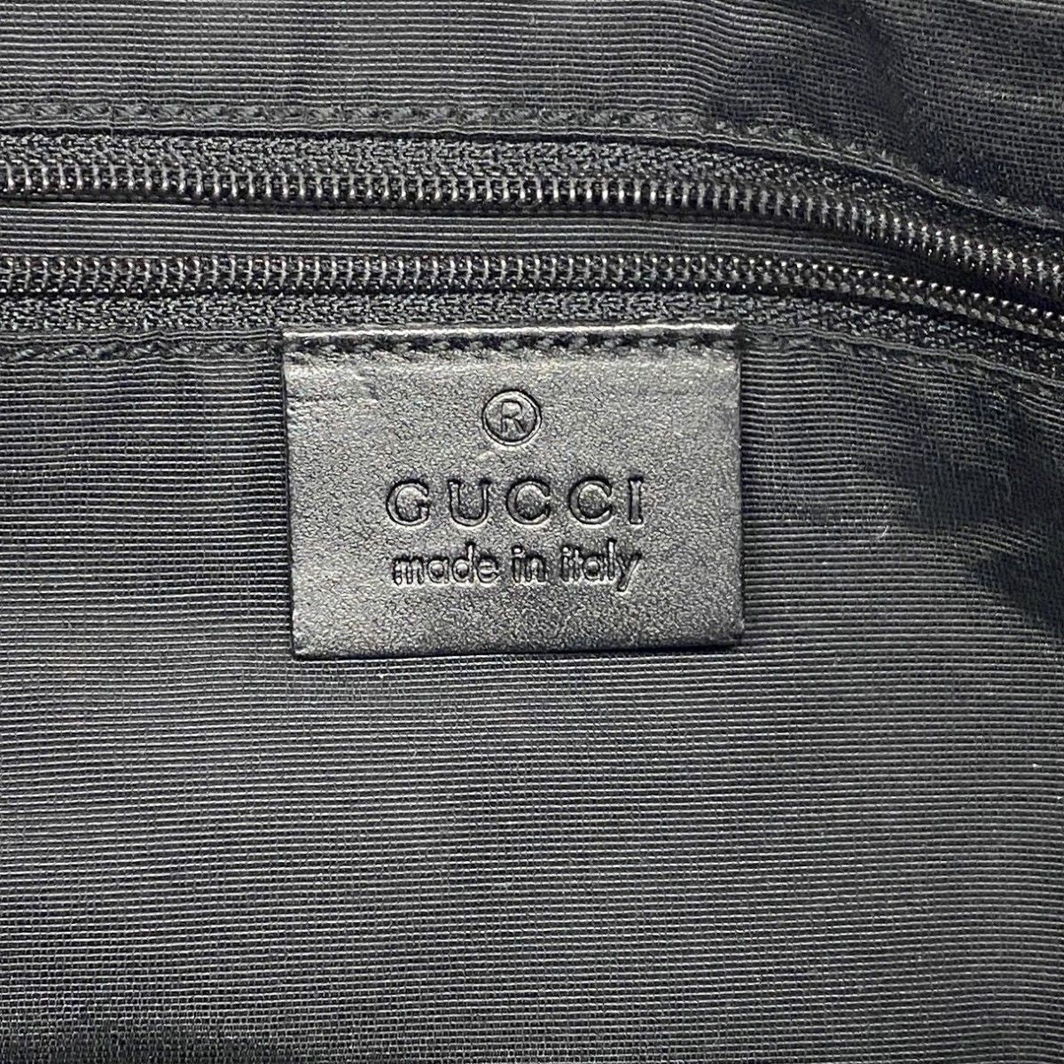 Gucci Handbag Jackie Denim Black Silver — view 5