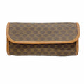 Celine Pouch Macadam Brown Gold