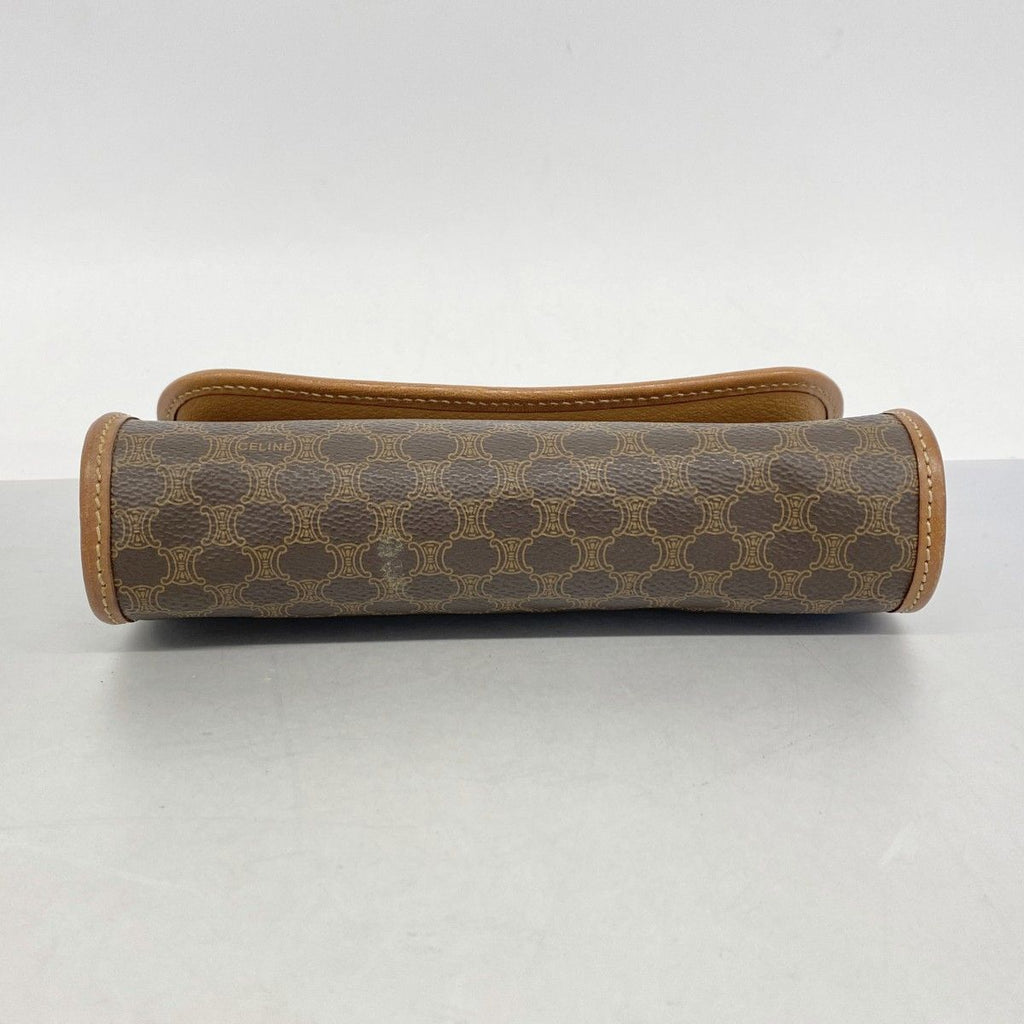 Celine Pouch Macadam Brown Gold — view 3
