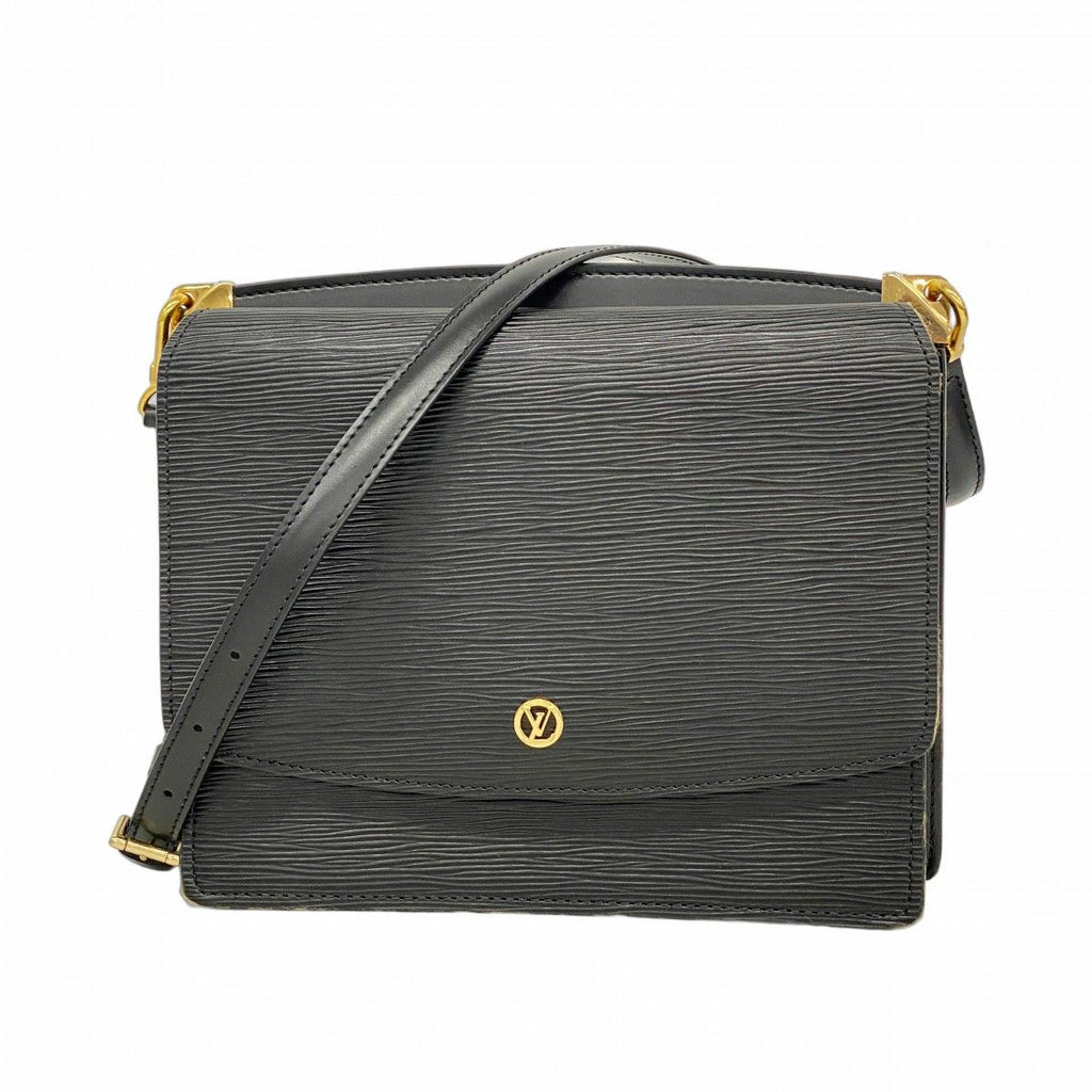 Louis Vuitton Shoulder Bag Epi Grenelle Noir