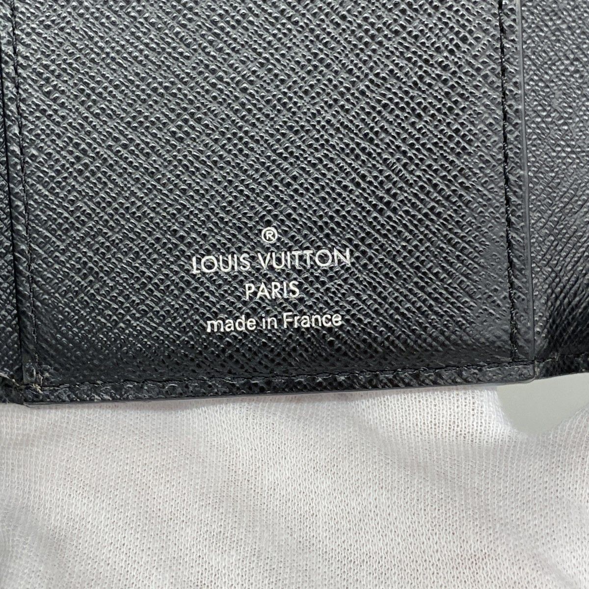 Louis Vuitton Trifold Wallet Epi Portefeuille Twist Compact Noir — view 4