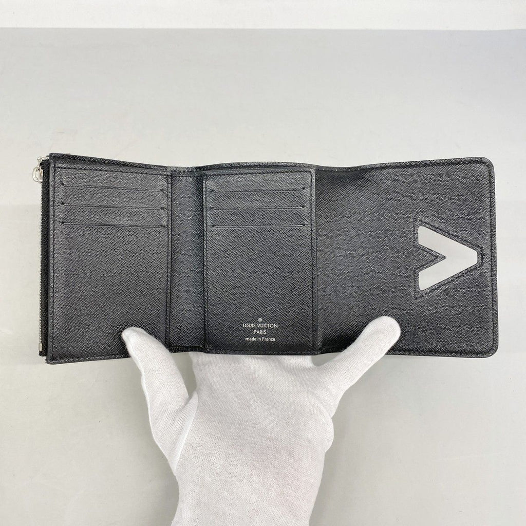 Louis Vuitton Trifold Wallet Epi Portefeuille Twist Compact Noir — view 3