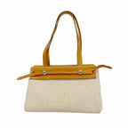 Hermes Shoulder Bag PM Toile GM Natural Silver