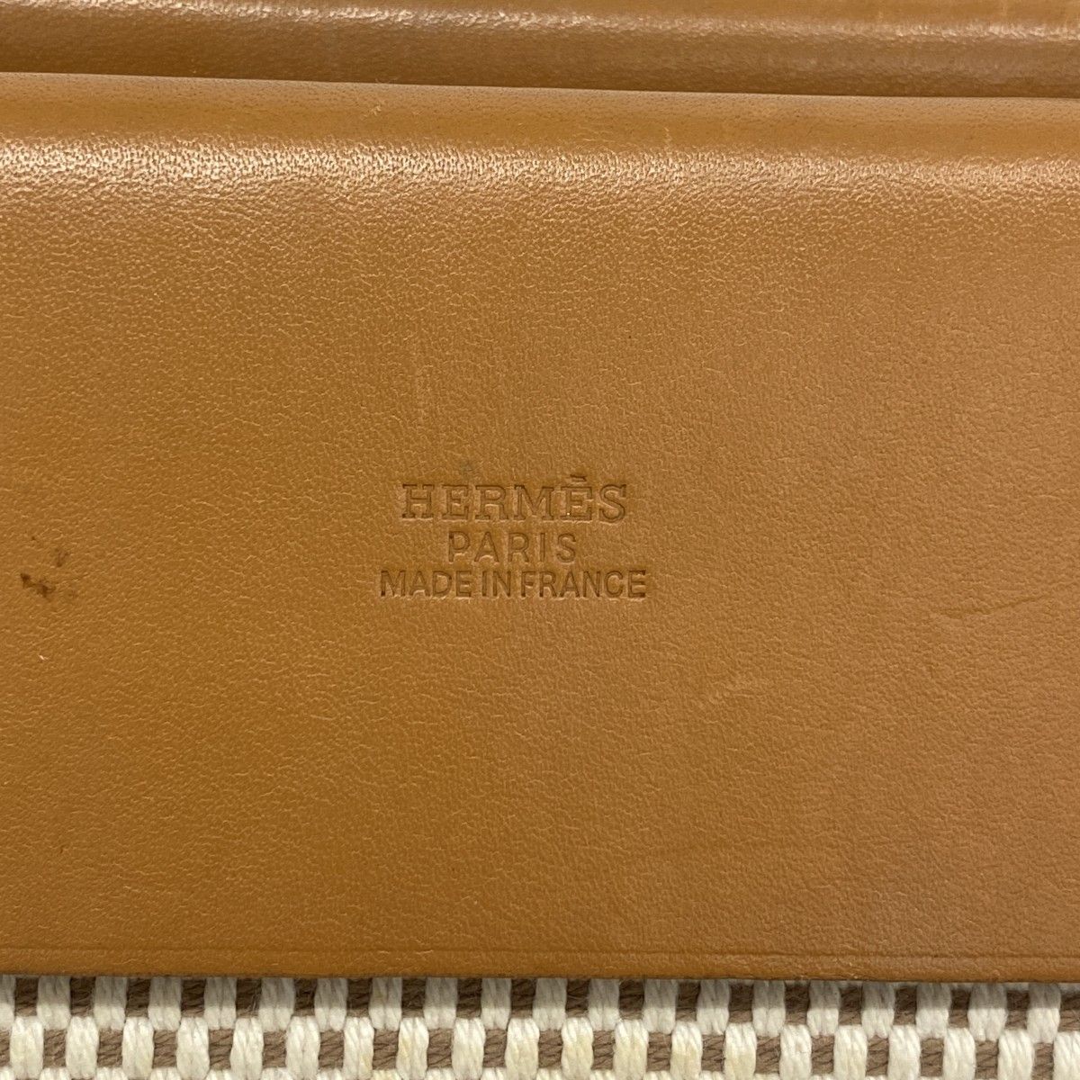 Hermes Shoulder Bag PM Toile GM Natural Silver — view 5