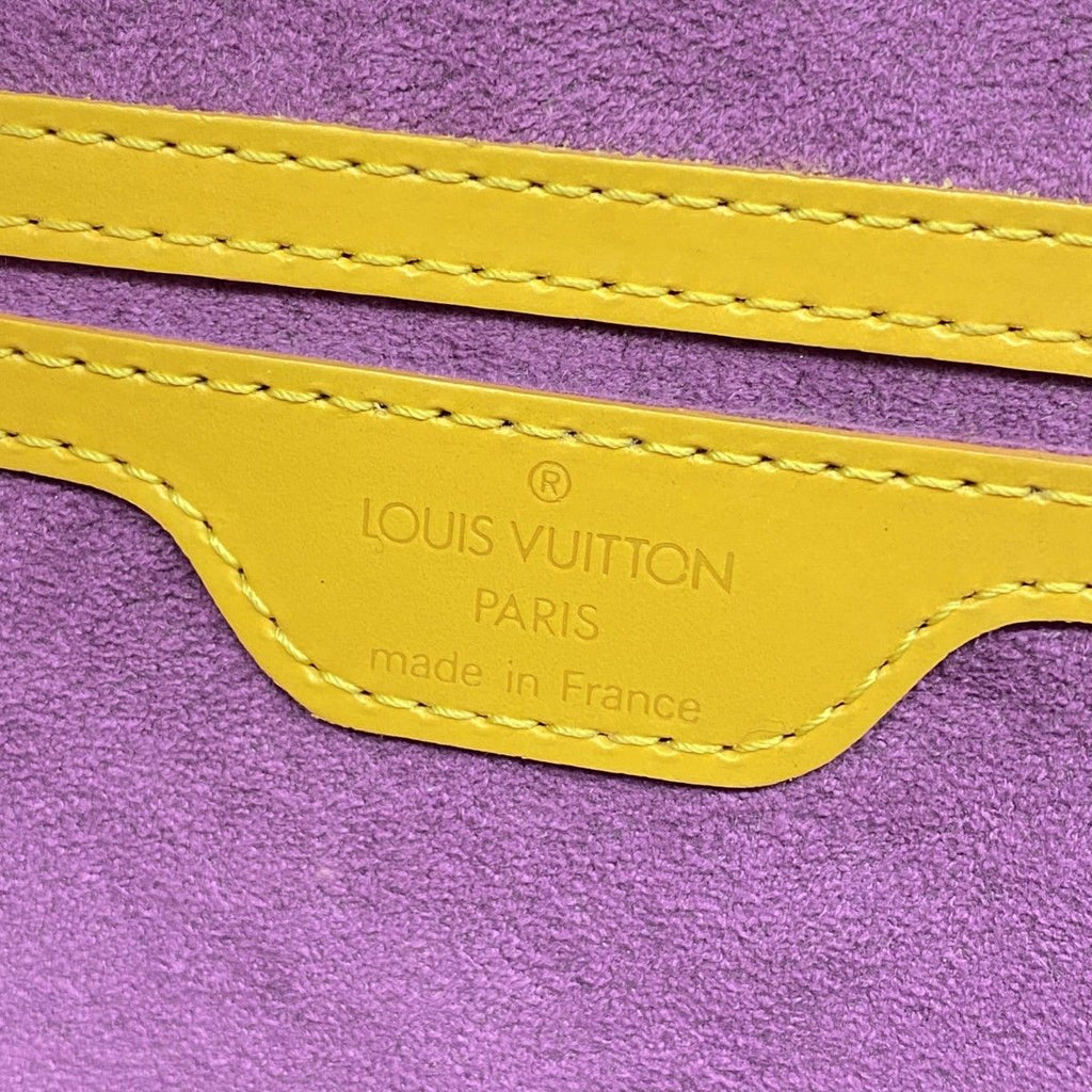 Louis Vuitton Handbag Epi Saint Jacques Jaune — view 5