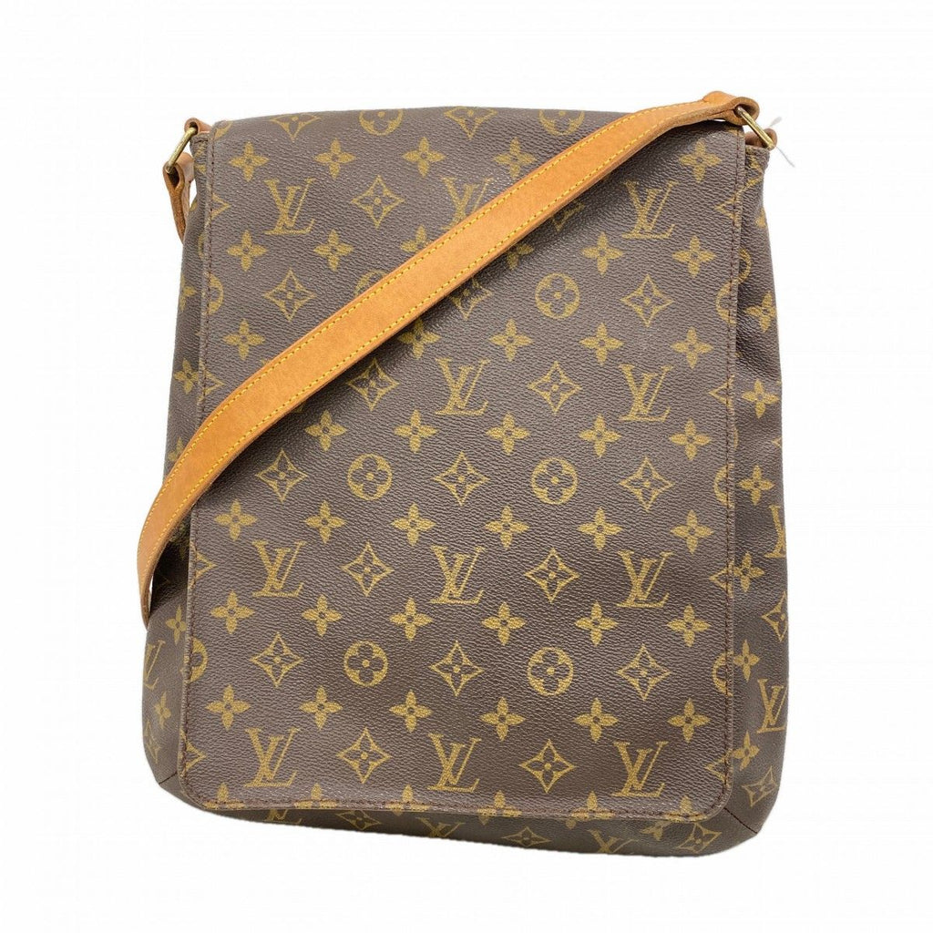 Louis Vuitton Shoulder Bag Monogram Musette Brown