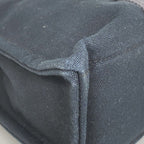 Hermes Tote Fourre Tout PM Canvas Black Silver — view 6