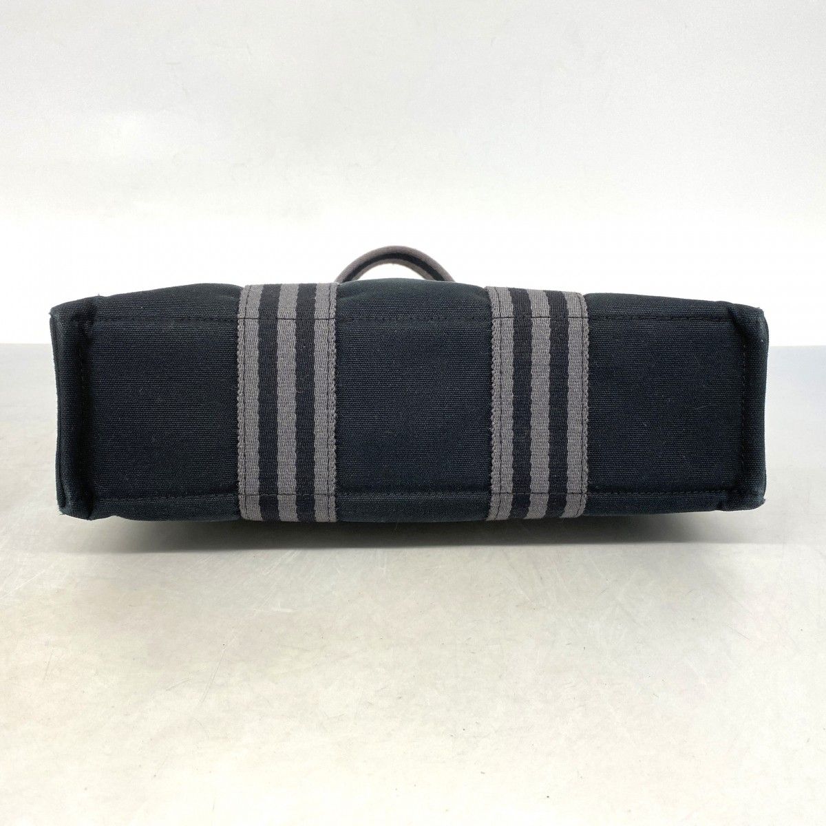 Hermes Tote Fourre Tout PM Canvas Black Silver — view 3