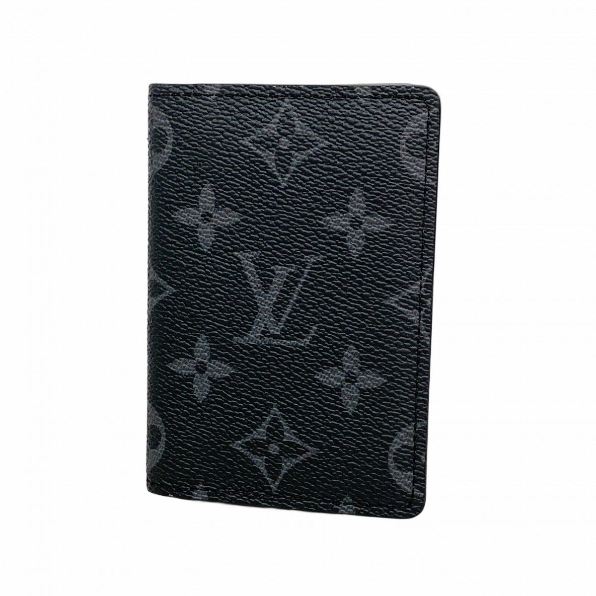 Louis Vuitton Card Case Monogram Eclipse Organizer de Poche Black