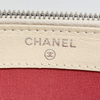 Chanel Shoulder Bag Gabrielle Lambskin Beige Black Gold Silver — view 5