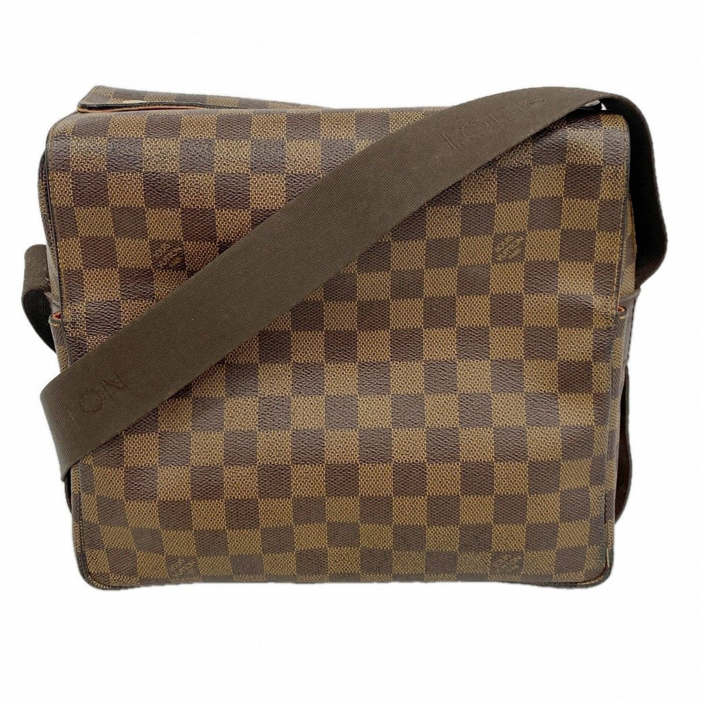 Louis Vuitton Shoulder Bag Damier Naviglio Ebene