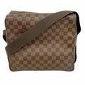 Louis Vuitton Shoulder Bag Damier Naviglio Ebene