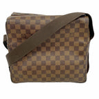 Louis Vuitton Shoulder Bag Damier Naviglio Ebene