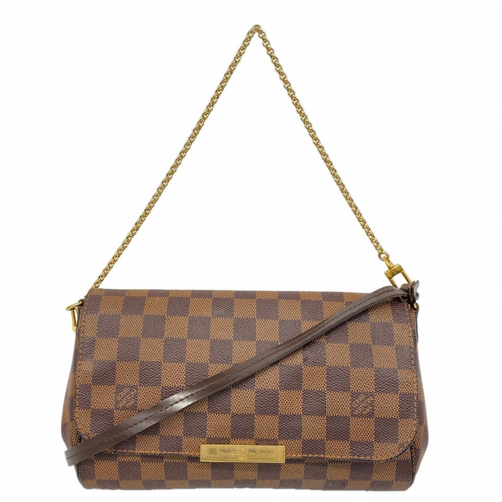 Louis Vuitton Handbag Damier Favorite PM Ebene 2-Way