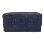 Louis Vuitton Wallet Monogram Empreinte Zippy Marine