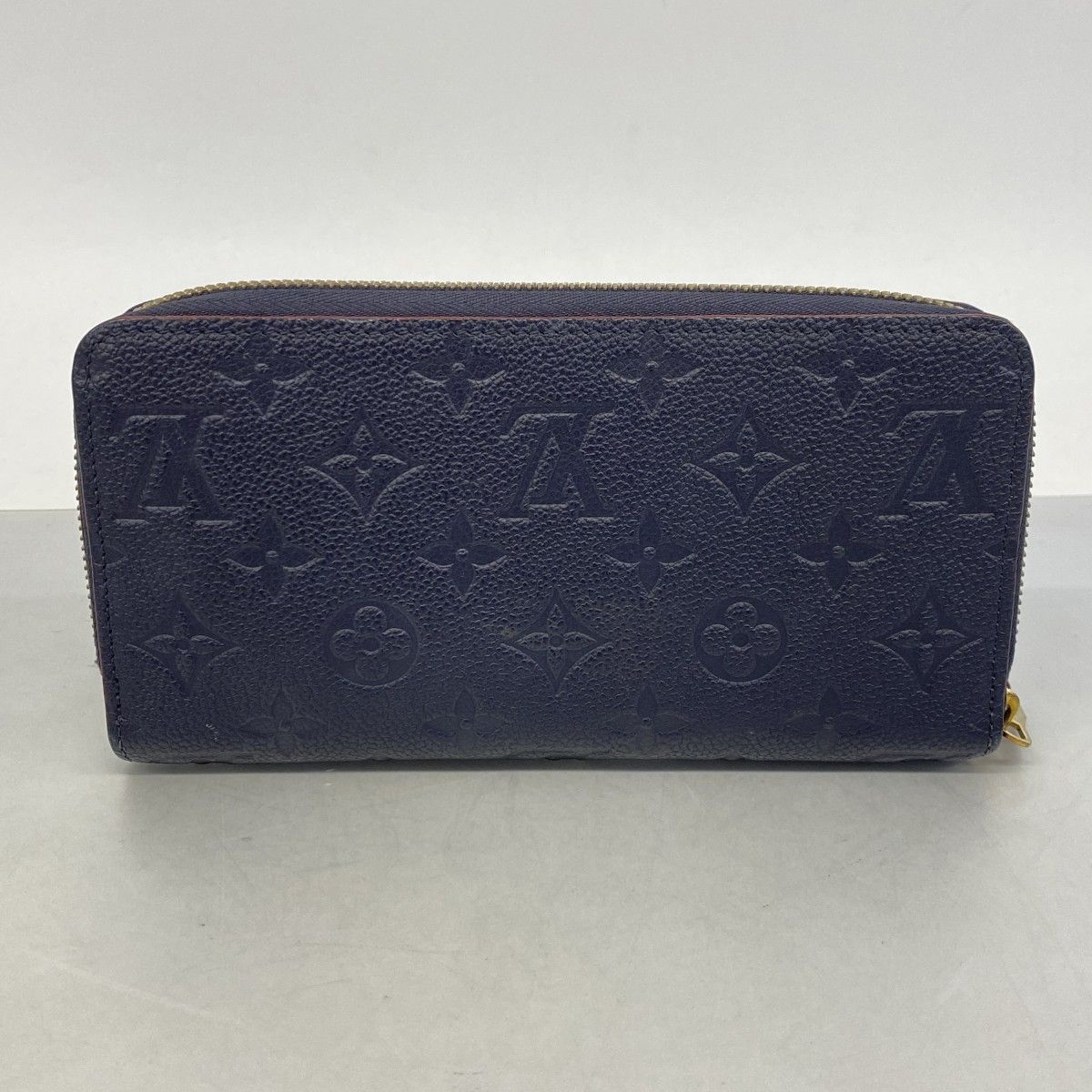 Louis Vuitton Wallet Monogram Empreinte Zippy Marine — view 8