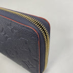 Louis Vuitton Wallet Monogram Empreinte Zippy Marine — view 6
