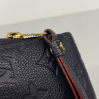 Louis Vuitton Wallet Monogram Empreinte Zippy Marine — view 7