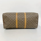 Louis Vuitton Boston Bag Monogram Keepall 55 Brown — view 3