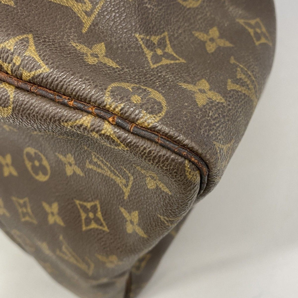 Louis Vuitton Boston Bag Monogram Keepall 55 Brown — view 7