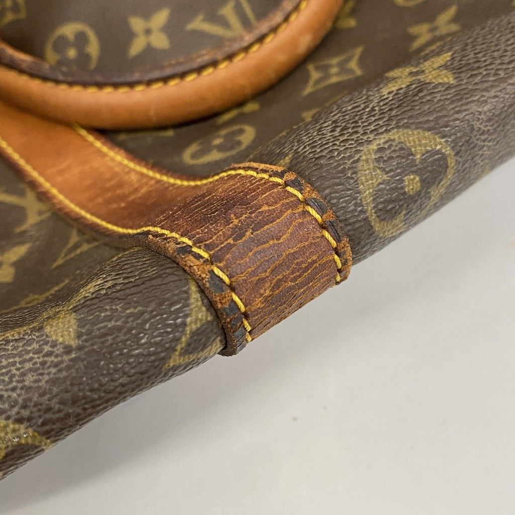 Louis Vuitton Boston Bag Monogram Keepall 55 Brown — view 8