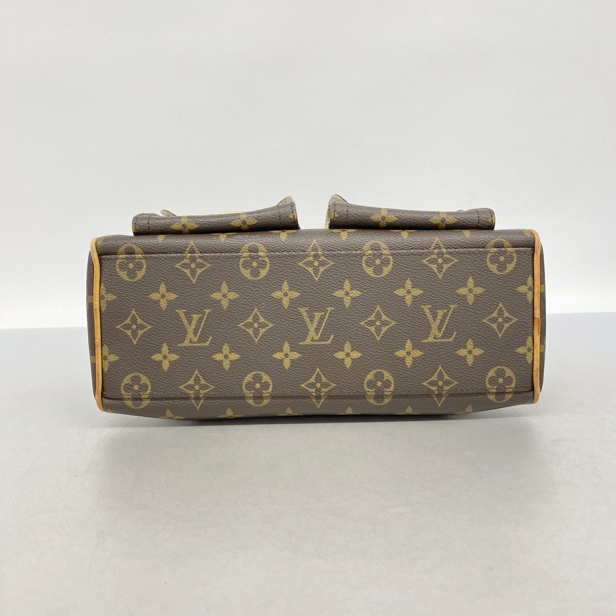 Louis Vuitton Handbag Monogram Manhattan PM Brown — view 3