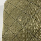 Chanel Wallet Quilted Canvas Khaki Gold — view 7